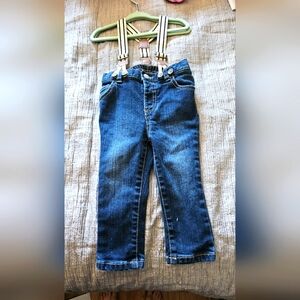 Suspender Jeans 18-24 Months